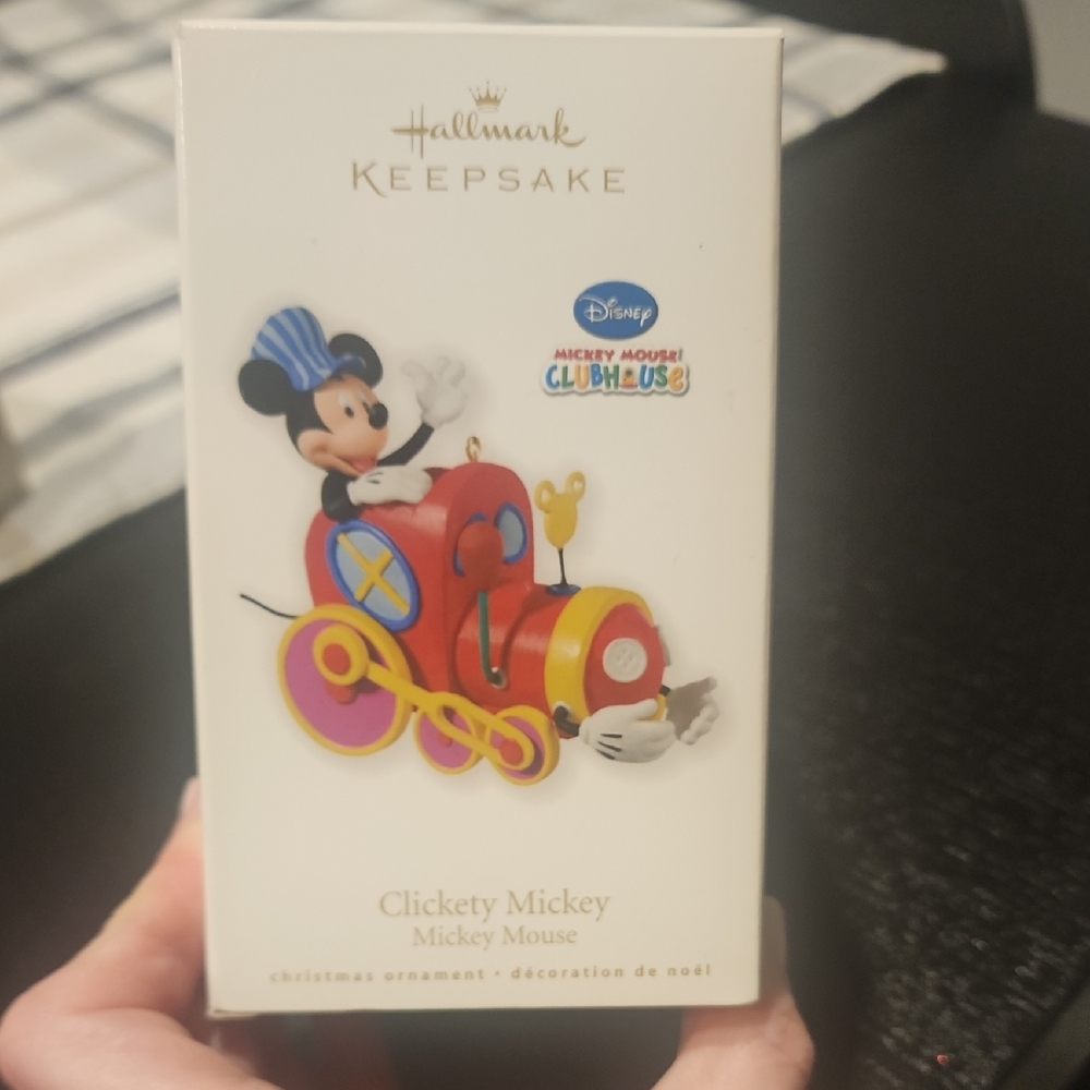 Hallmark Keepsake Mickey Mouse Red and Yellow Ornament